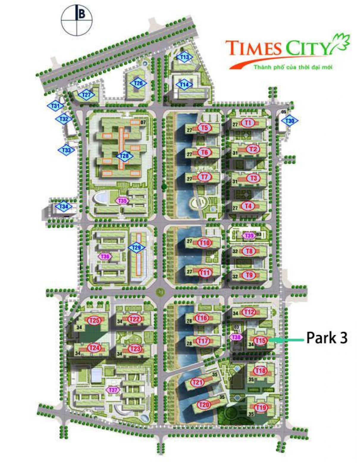 Kart ganger byen hanoi