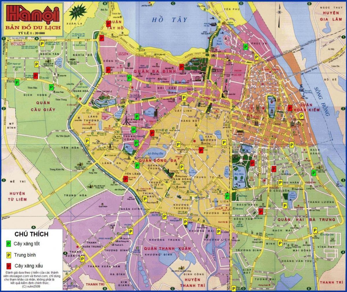 hanoi på kartet