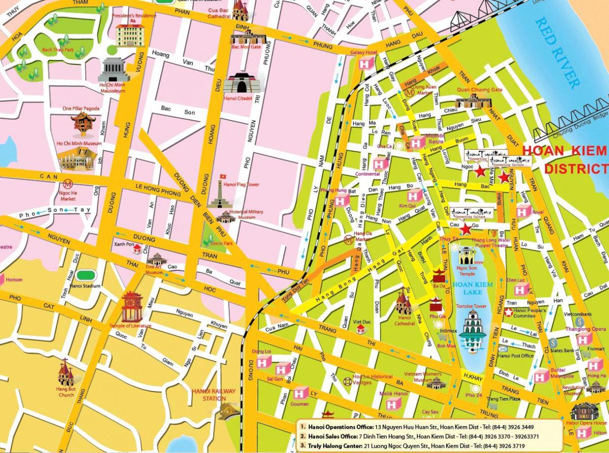 hanoi turisme kart